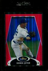 Derek Jeter [Red Refractor] Baseball Cards 2008 Finest Prices