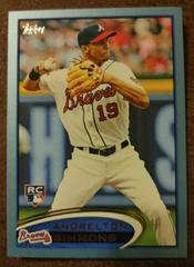 Andrelton Simmons [Wal Mart Blue Border] #US232 Baseball Cards 2012 Topps Update Prices