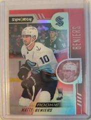 Matty Beniers [Red] Hockey Cards 2022 Upper Deck Synergy Prices