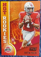 Justin Fields #HR2 Football Cards 2021 Panini Score Hot Rookies Prices