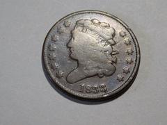 1833 Coins Classic Head Half Cent Prices
