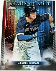 Jarren Duran [Black] #SMLBC-65 Baseball Cards 2022 Topps Update Stars of MLB Chrome Prices
