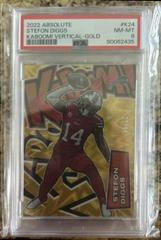 Stefon Diggs [Gold] #K24 Football Cards 2022 Panini Absolute Kaboom Vertical Prices