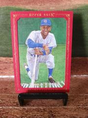 Ernie Banks [Framed Red] #96 Baseball Cards 2008 Upper Deck Masterpieces Prices