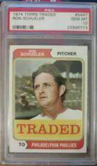 Ron Schueler Baseball Cards 1974 Topps Traded Prices