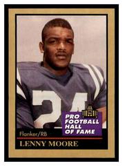 Lenny Moore #102 Football Cards 1991 Enor Pro HOF Prices