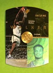 Antoine Walker [Gold] Basketball Cards 1997 Spx Prices