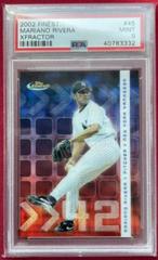 Mariano Rivera [Xfractor] Baseball Cards 2002 Finest Prices