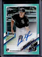 Andrew Vaughn [Aqua Refractor] Baseball Cards 2021 Topps Chrome Rookie Autographs Prices
