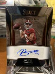 Bryce Young [Silver] #X-BYO Football Cards 2022 Panini Select Draft Picks Xfactor Signatures Prices