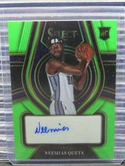 Neemias Queta [Green Prizm] #RS-NQT Basketball Cards 2021 Panini Select Rookie Signatures Prices