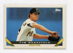 Tim Wakefield Baseball Cards 1993 Topps Prices
