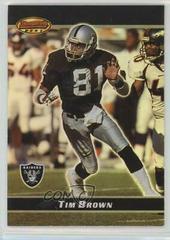 Tim Brown #24 Football Cards 2000 Bowman's Best Prices