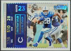 Jonathan Taylor [Silver] #GDT-JTA Football Cards 2022 Panini Contenders Game Day Ticket Prices
