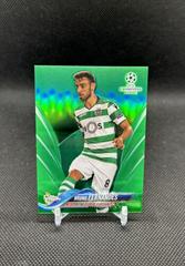 Bruno Fernandes [Green Refractor] Soccer Cards 2017 Topps Chrome UEFA Champions League Prices
