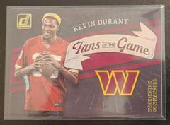 Kevin Durant #FG-KD Football Cards 2022 Panini Donruss Fans of the Game Prices