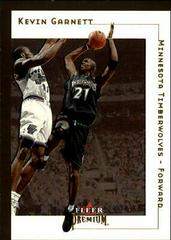 Kevin Garnett #109 Basketball Cards 2001 Fleer Premium Prices