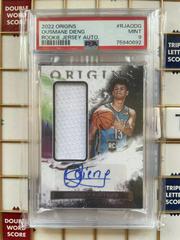 Ousmane Dieng #RJA-ODG Basketball Cards 2022 Panini Origins Rookie Jersey Autographs Prices