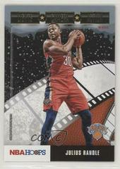 Julius Randle [Winter] Basketball Cards 2019 Panini Hoops Lights Camera Action Prices
