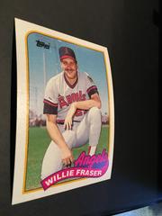 Willie Fraser Baseball Cards 1989 Topps Prices