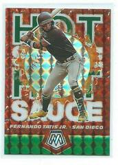 Fernando Tatis Jr. [Green Mosaic] #HS5 Baseball Cards 2021 Panini Mosaic Hot Sauce Prices