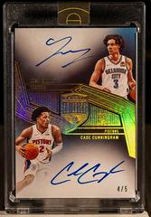 Cade Cunningham [Gold] #6 Basketball Cards 2021 Panini Eminence Autographs Prices