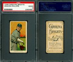 Deacon Phillippe Baseball Cards 1909 T206 Carolina Brights Prices
