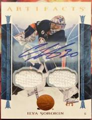 Ilya Sorokin [Material Autograph Orange] Hockey Cards 2022 Upper Deck Artifacts Prices