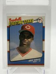 Eric Davis #14 Baseball Cards 1987 Fleer Exciting Stars Prices