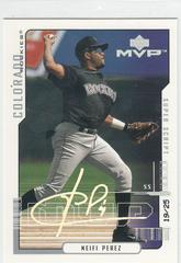 Neifi Perez #175 Baseball Cards 2000 Upper Deck MVP Prices