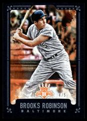 Brooks Robinson [Framed Blue] #98 Baseball Cards 2017 Panini Diamond Kings Prices