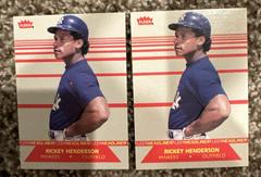 rickey henderson Baseball Cards 1987 Fleer Headliners Prices