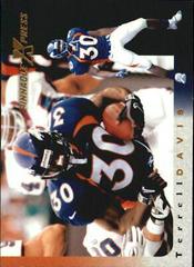 Terrell Davis #106 Football Cards 1997 Pinnacle X Press Prices