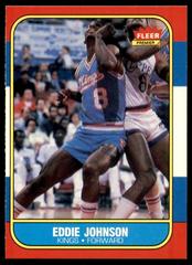 Eddie Johnson Basketball Cards 1986 Fleer Prices