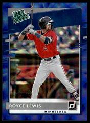 Royce Lewis [Blue] Baseball Cards 2020 Panini Donruss Rated Prospects Prices