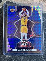 Carmelo Anthony [Blue] #2 Basketball Cards 2021 Panini Mosaic Prices