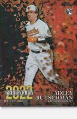 Adley Rutschman [Black] #22GH-23 Baseball Cards 2023 Topps 2022 Greatest Hits Prices