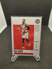 Paul George [Red] Basketball Cards 2019 Panini Encased Prices