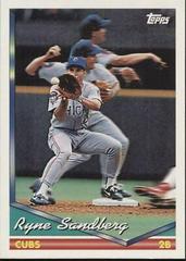 Ryne Sandberg #BB2-1994 Baseball Cards 2016 Topps Berger's Best Series 2 Prices