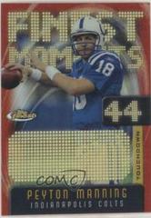Peyton Manning #FM44 Football Cards 2005 Topps Finest Manning Moments Prices