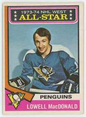 Lowell MacDonald [All Star] Hockey Cards 1974 O-Pee-Chee Prices