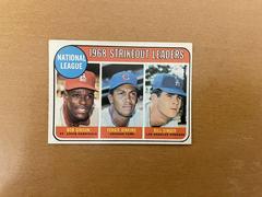 NL Strikeout Leader [Gibson, Jenkins, Singer] #12 Baseball Cards 1969 O Pee Chee Prices