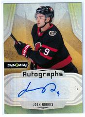 Josh Norris Hockey Cards 2021 Upper Deck Synergy Autographs Prices