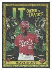 Elly De La Cruz [Gold Refractor Mega Box Mojo] #ICFL-19 Baseball Cards 2022 Bowman Chrome It Came To The League Prices