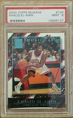 Khalid El Amin Basketball Cards 2000 Topps Reserve Prices