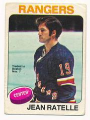 Jean Ratelle [No Mention of Trade] Hockey Cards 1975 O-Pee-Chee Prices