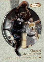 Shareef Abdur-Rahim Basketball Cards 2000 Fleer Futures Prices