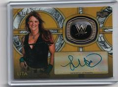 Lita [Gold] Wrestling Cards 2018 Topps Legends of WWE Hall of Fame Ring Autographs Prices