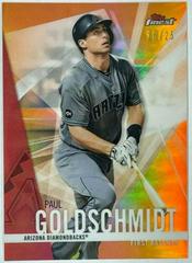 Paul Goldschmidt [Orange Refractor] #86 Baseball Cards 2017 Topps Finest Prices