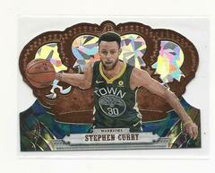 Stephen Curry [Crystal] #5 Basketball Cards 2017 Panini Crown Royale Prices
